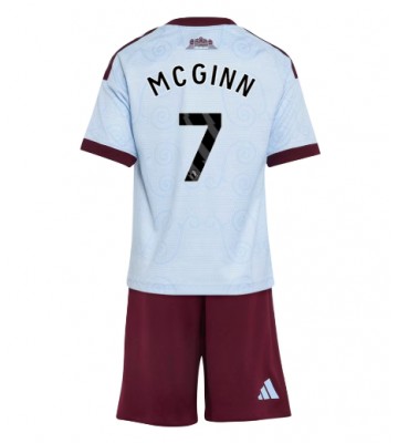 Aston Villa John McGinn #7 Tredjetrøje Børn 2026-27 Kortærmet (+ Korte bukser)